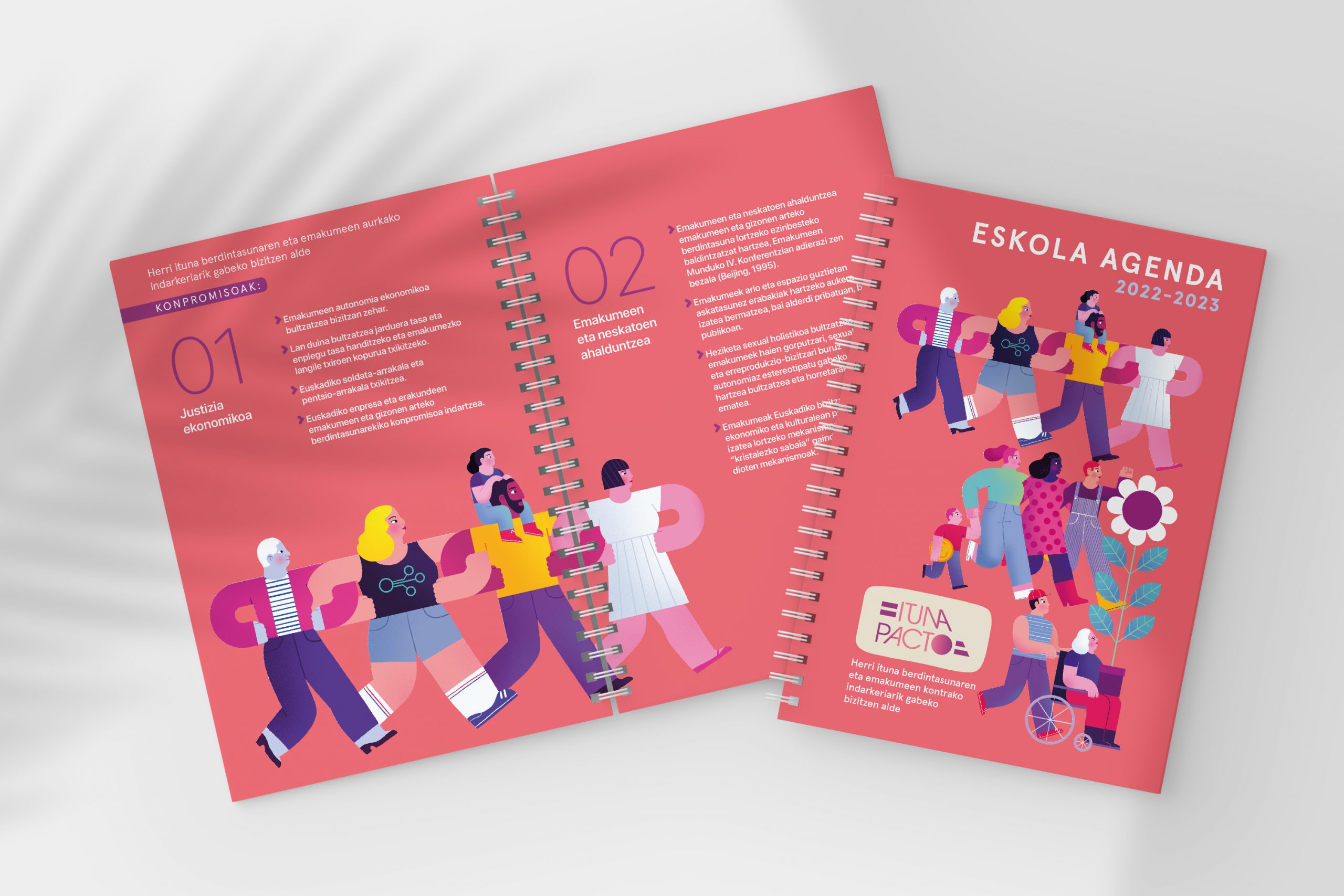 ESKOLA AGENDAK IBEGRAFIK I Diseinu Eta Komunikazioa